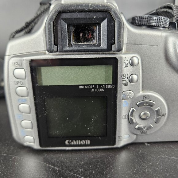 Vintage Canon EOS Digital Rebel XT Camera Body 8MP Made in Japan AS IS Parts Rep - Picture 8 of 12